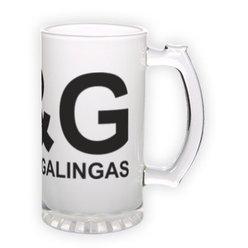 Matinio stiklo bokalas (500 ml)