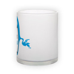 Frosted glass mug (300 ml)