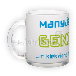 Matinio stiklo puodelis (300 ml)