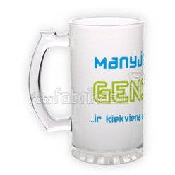 Matinio stiklo bokalas (500 ml)