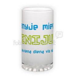 Matinio stiklo bokalas (500 ml)