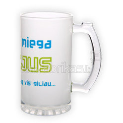 Matinio stiklo bokalas (500 ml)