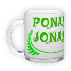 Frosted glass mug (300 ml)