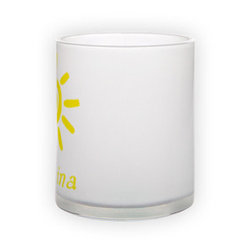 Matinio stiklo puodelis (300 ml)