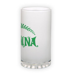 Frosted glass beer mug (500 ml)