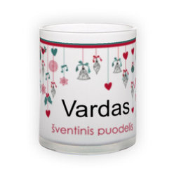 Frosted glass mug (300 ml)