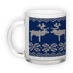 Frosted glass mug (300 ml)