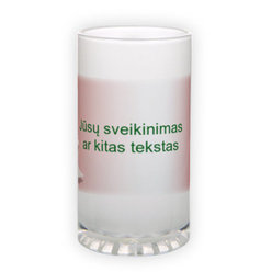 Matinio stiklo bokalas (500 ml)