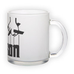 Frosted glass mug (300 ml)