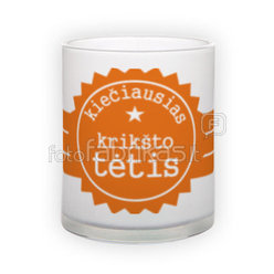 Matinio stiklo puodelis (300 ml)