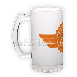 Matinio stiklo bokalas (500 ml)