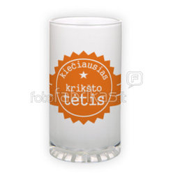 Matinio stiklo bokalas (500 ml)