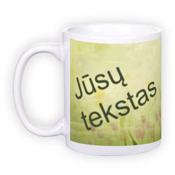 Standard white mug (300 ml)