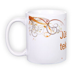 Standard white mug (300 ml)