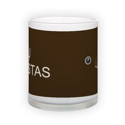 Frosted glass mug (300 ml)