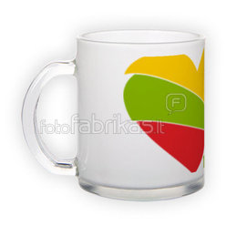 Frosted glass mug (300 ml)