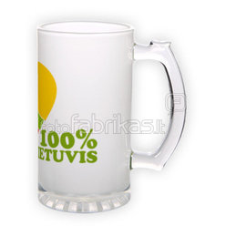 Matinio stiklo bokalas (500 ml)