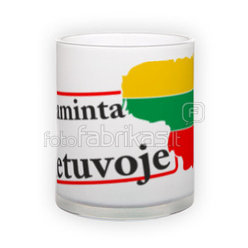 Matinio stiklo puodelis (300 ml)