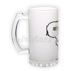 Matinio stiklo bokalas (500 ml)