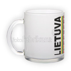 Frosted glass mug (300 ml)
