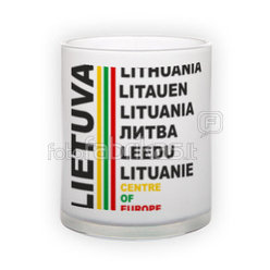 Frosted glass mug (300 ml)