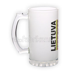 Matinio stiklo bokalas (500 ml)