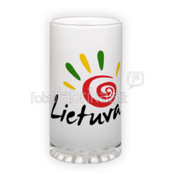 Frosted glass beer mug (500 ml)