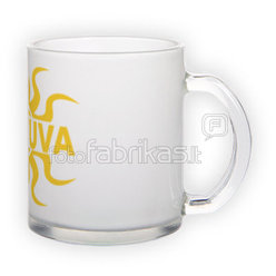 Frosted glass mug (300 ml)
