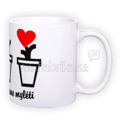 Standard white mug (300 ml)