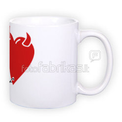 Standard white mug (300 ml)