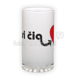 Matinio stiklo bokalas (500 ml)