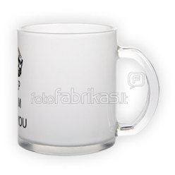 Frosted glass mug (300 ml)