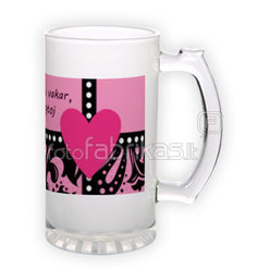 Matinio stiklo bokalas (500 ml)