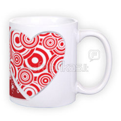 Standard white mug (300 ml)