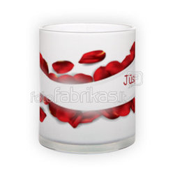 Frosted glass mug (300 ml)