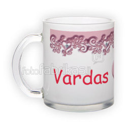 Frosted glass mug (300 ml)
