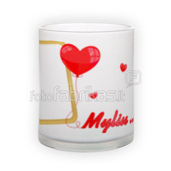 Frosted glass mug (300 ml)