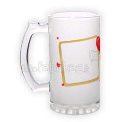 Matinio stiklo bokalas (500 ml)