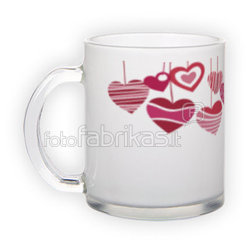 Frosted glass mug (300 ml)