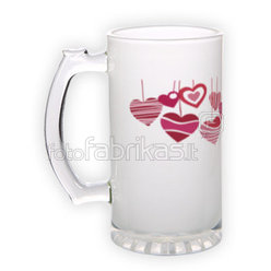 Matinio stiklo bokalas (500 ml)