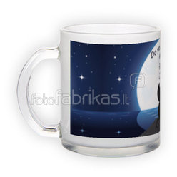 Frosted glass mug (300 ml)