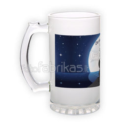 Matinio stiklo bokalas (500 ml)