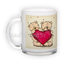 Frosted glass mug (300 ml)