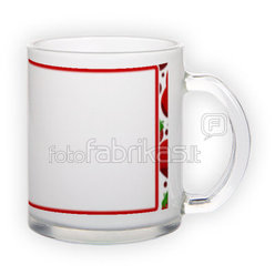 Frosted glass mug (300 ml)
