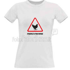 Women's T-shirt with your choice of photos, notes, white