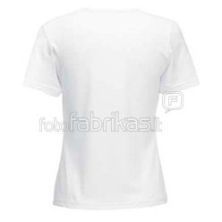 Women's T-shirt with your choice of photos, notes, white