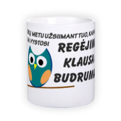 Standartinis baltas puodelis (300 ml)