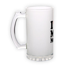 Matinio stiklo bokalas (500 ml)