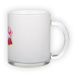 Frosted glass mug (300 ml)