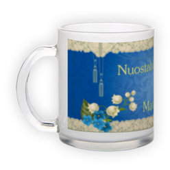 Frosted glass mug (300 ml)